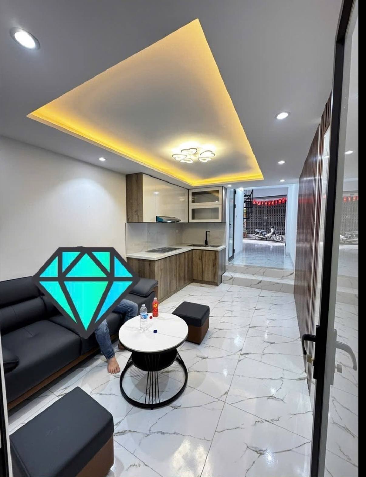  NHÀ HIẾM MỚI XÂY  - DUY NHẤT tại THÁI THỊNH -  Ô TÔ - NGÕ THÔNG - 50M × 4 tầng . Nhỉnh 6 tỷ . 