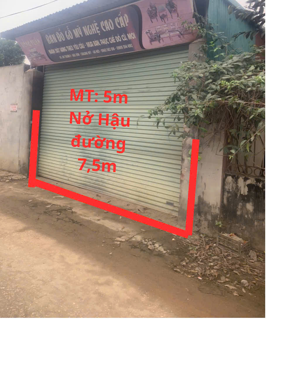  290m Hữu Văn, có 70m2 thổ cư, mặt đường kinh doanh 5m, cách UBND xã, sân bóng hữu văn khoảng 100m.
3ty190
LH em ngay để xem đất. 