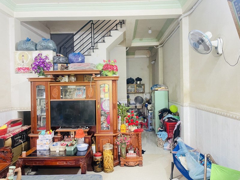  Nhà mặt tiền 91m2 KDC Ngô Chí Quốc - Gần Chợ Đầu Mối - Nhà kết cấu - Đã HC - Giá 6Ty 