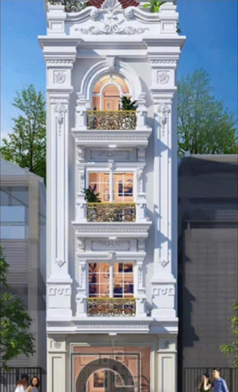  Dãy nhà xây độc lập toàn bộ móng khoan nhồi tại tái định cư Hải An gần vườn Hồng 