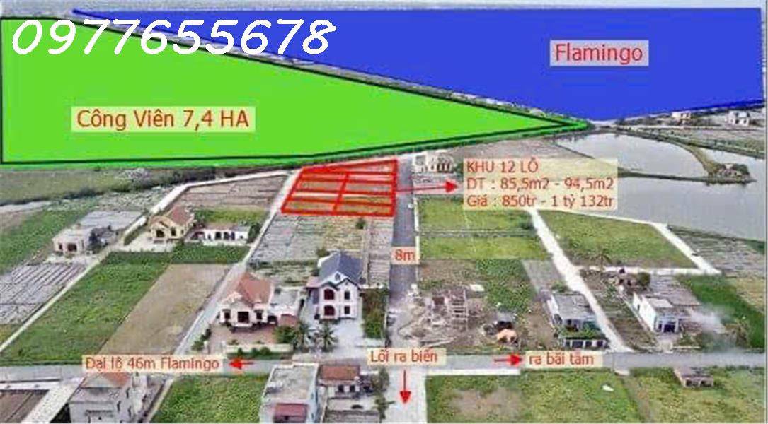  ĐẤT BIỂN GIÁ CHỈ TỪ 1 TỶ/ LÔ FULL THỔ CƯ 