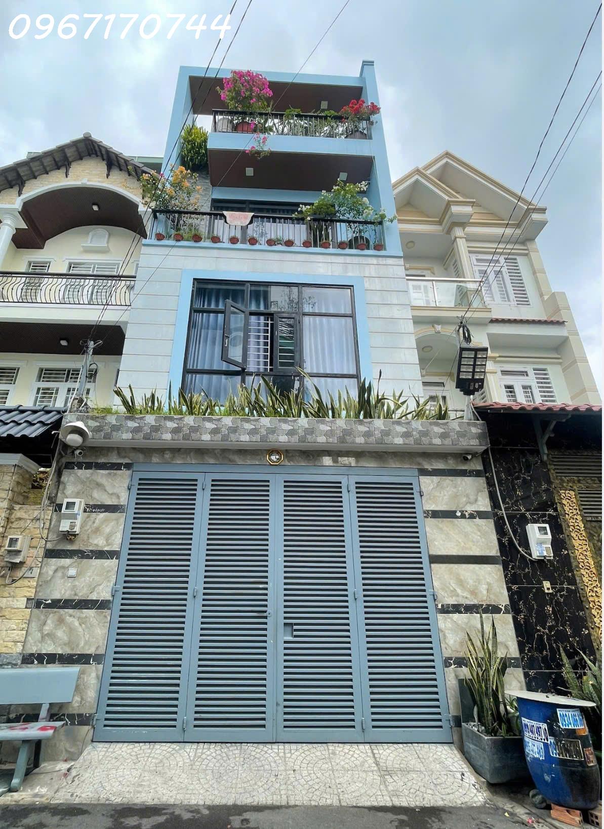  NHÀ ĐẸP HẺM 199 - KHU HIỆP THÀNH CITY Q.12, 67m2 x 4.3m x 3 TẦNG HẺM 8m, CHỈ 4,4 TỶ 