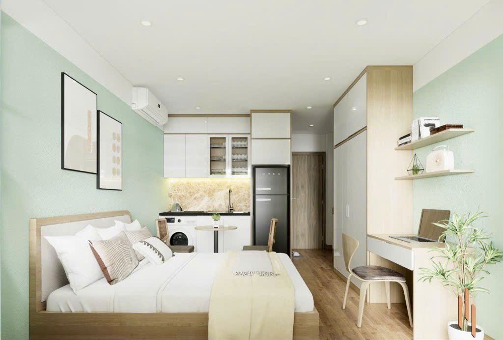  (Tin thật 100%) Bán CCMN 56m2 x 10CH tại Hồ Văn Chương - Gần hồ và ô tô đỗ -Dòng tiền 750 triệu/năm 