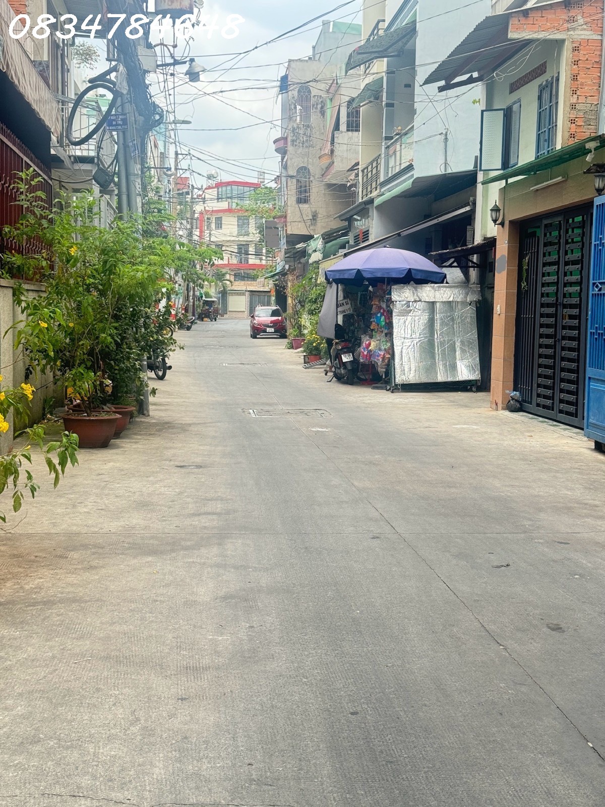  Nhà HXH 8M không quy hoạch 85m2 khu cao tầng nhà cũ tiện xây mới kinh doanh căn hộ dịch vụ chỉ 7,95t 