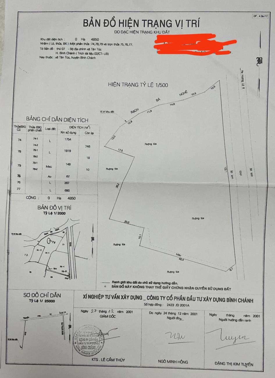  BÁN NHÀ MẶT PHỐ AP2, TÂN TÚC, BÌNH CHÁNH - 4800M2, 27 TỶ - SỔ HỒNG 