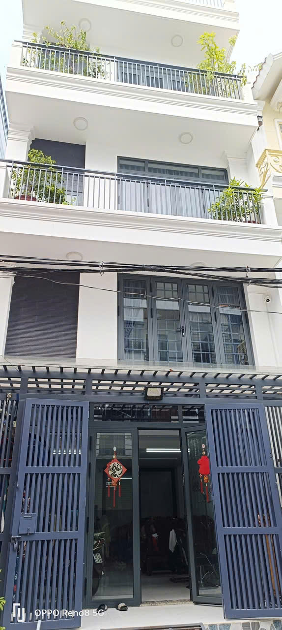  NHÀ 4 TẦNG ĐẸP SỔ RIÊNG HẺM XE HƠI-TT NHÀ BÈ - CHỦ TỰ XÂY Ở VỚI GIÁ NHỈNH 5 TỶ 