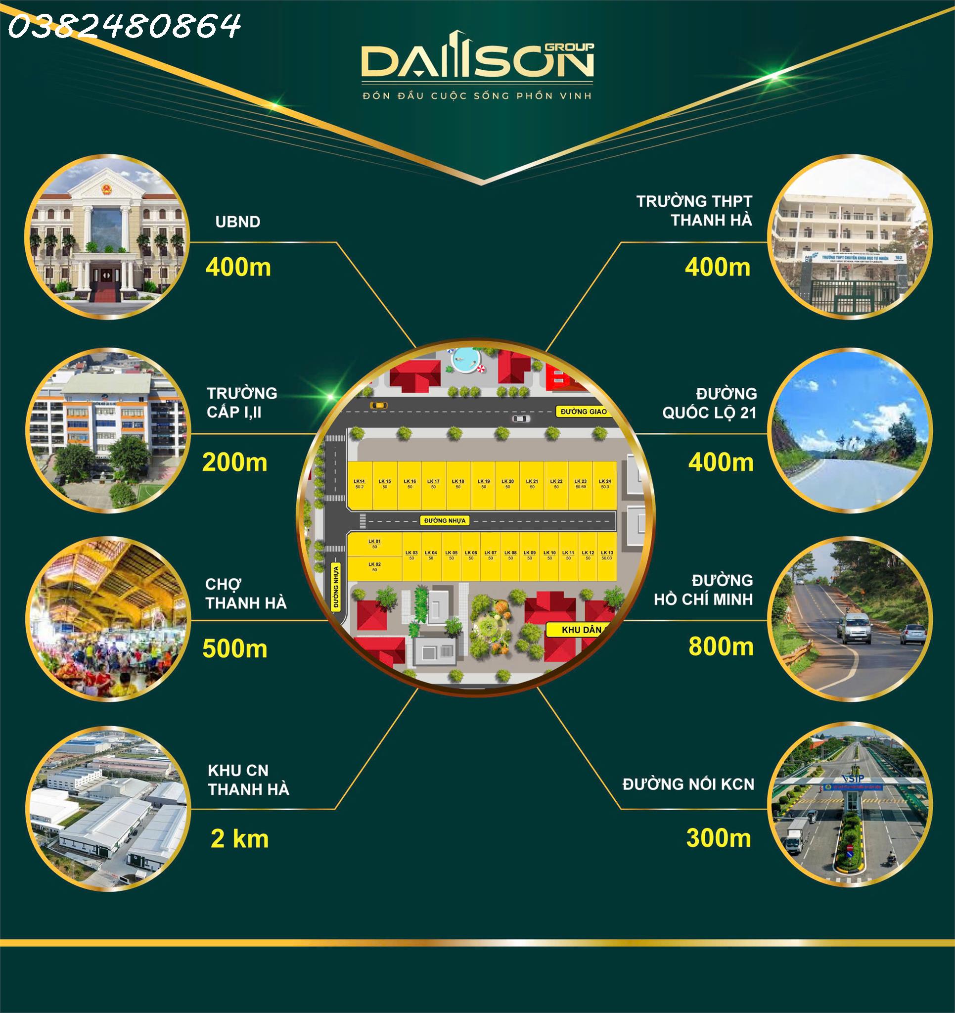 Đất trung tâm thị trấn Ba Hàng Đồi- đầu tư sinh lời 100% 
