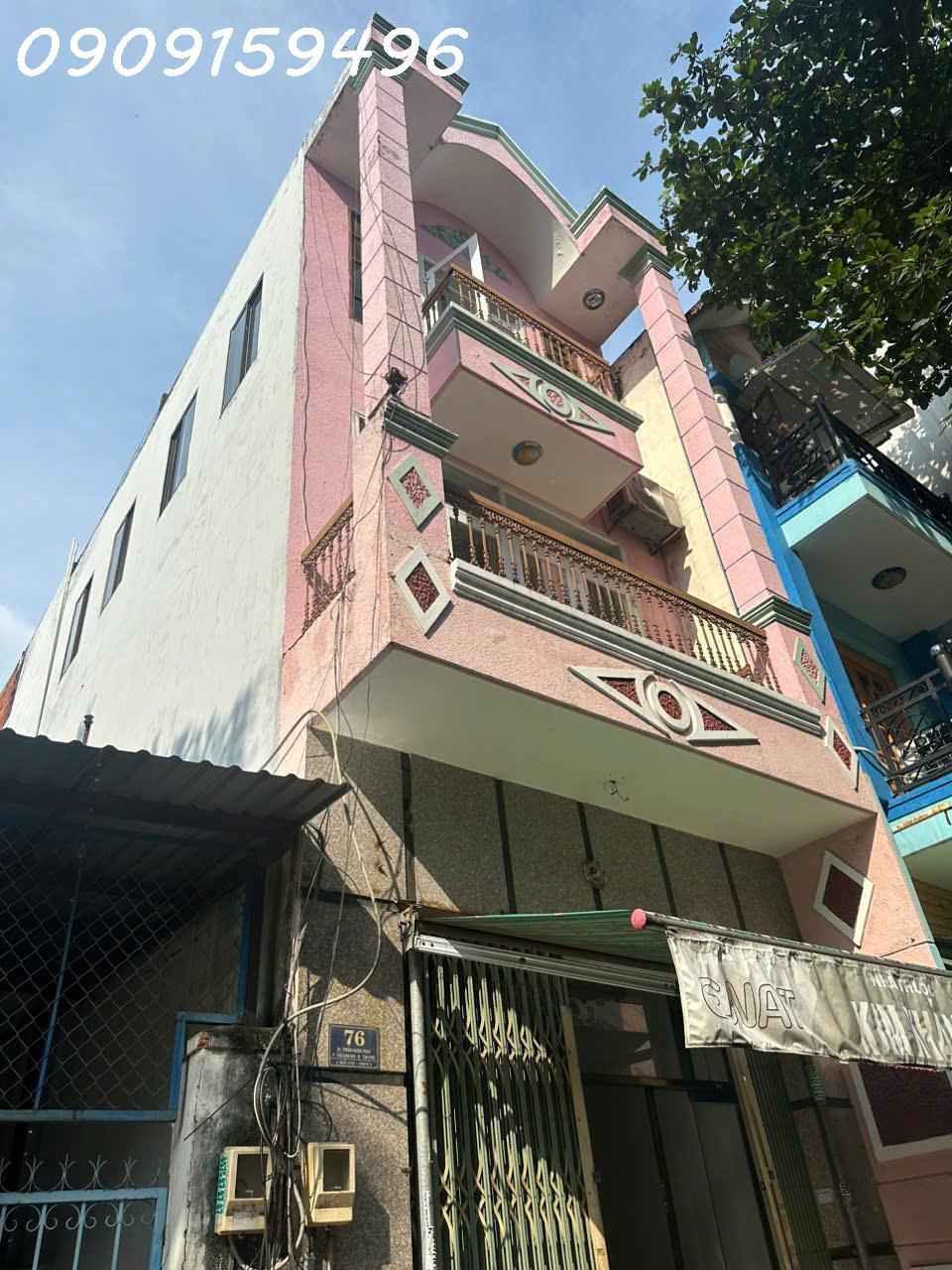  Nhà mặt tiền đường Trần Hưng Đạo Quận.Tân Phu 4.5 x21 4 tầng giá 14.9 99 tỷ 