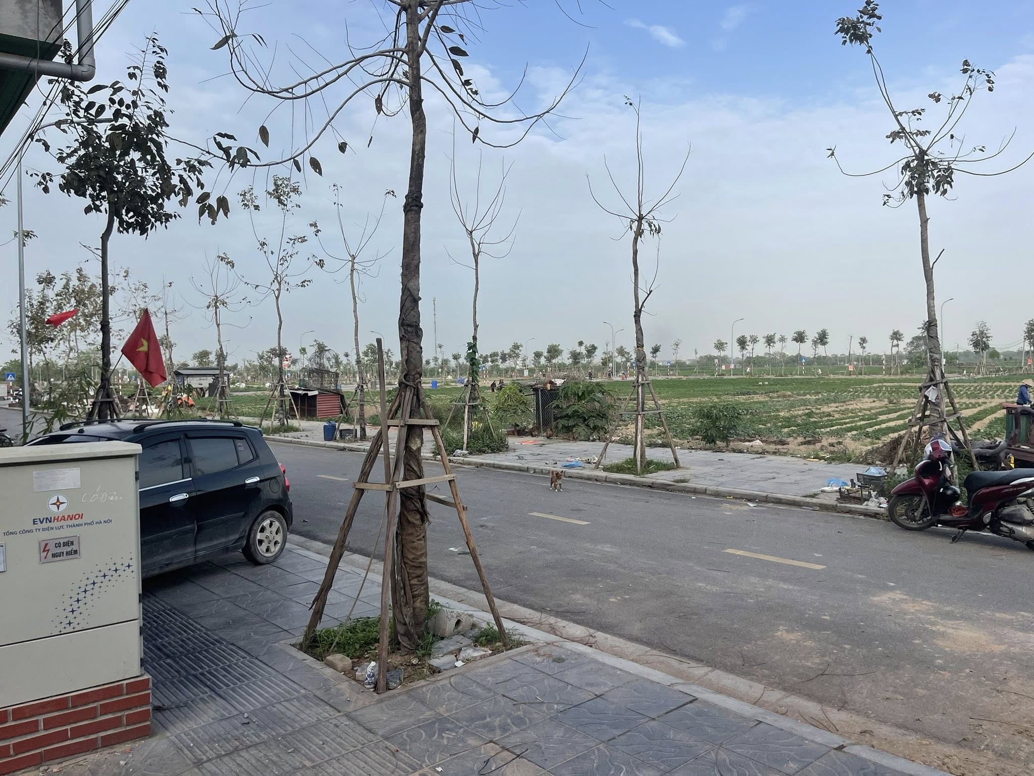  ???? Bán Đất Thiết Úng Vân Hà bìa làng đối diện khu đấu giá chỉ 8X nhỏ 
vỉa hè 4m 