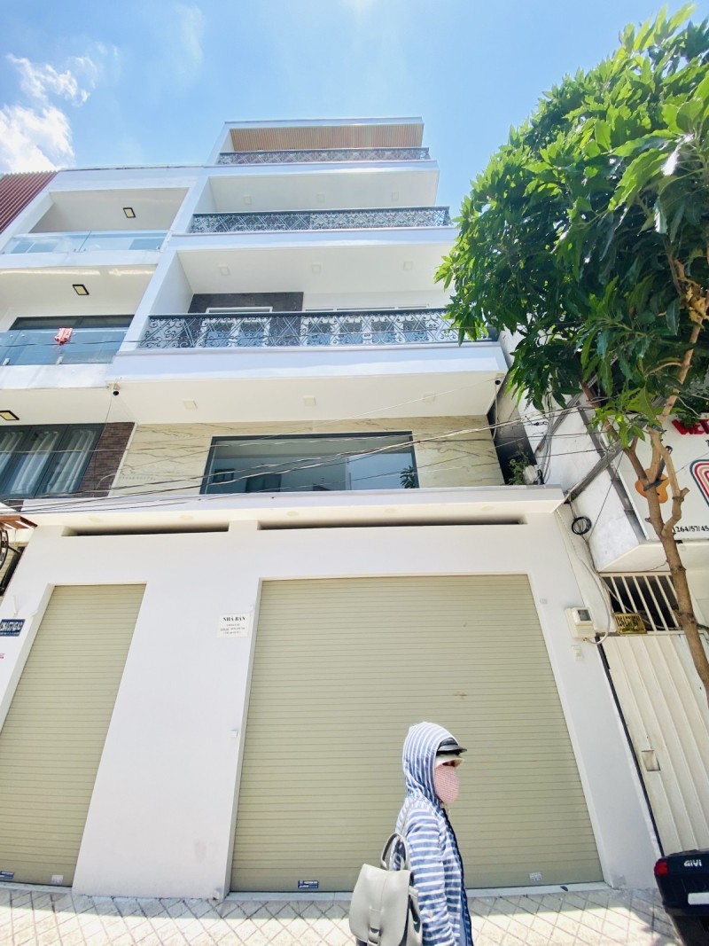  BÁN NHÀ XÂY MỚI 100%, XÂY ĐỂ Ở FULL NỘI THẤT, HXH- KHU PHÂN LÔ BỜ KÈ THAM LƯƠNG, 5 TẦNG, 5 P.NGỦ, DT 60M2, GIÁ 7.85 TỶ 