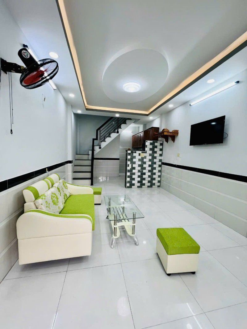  NHÀ GÒ VẤP - ĐƯỜNG HUỲNH VĂN NGHỆ - NGAY EMART 2 - 2PN - 32M - NHÀ MỚI ĐẦY ĐỦ CÔNG NĂNG - SỔ VUÔNG A4 - GIÁ 3.65 TỶ 