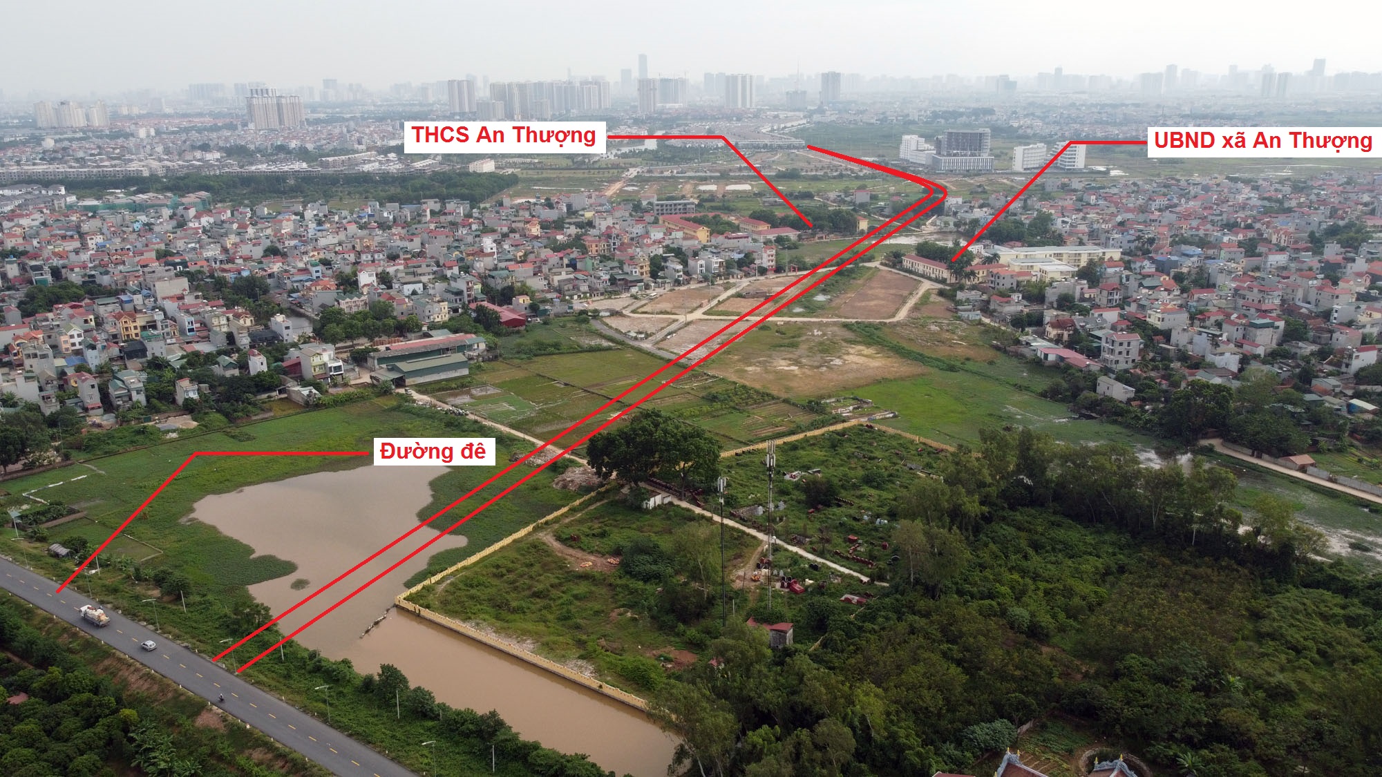  Bán Nhà Mặt Tiền 6.4m "Vàng" Trục Liên Xã An Thượng - Giá 135 Triệu/m², Sổ Đỏ Chính Chủ 
