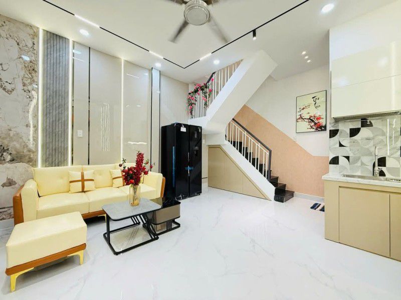  MINI HOUSE SAU CĂN MẶT TIỀN HẺM XE TẢI QUANG TRUNG - 3 TẦNG - 2PN - FULL NỘI THẤT - GIÁ CHỈ 3.95 TỶ 