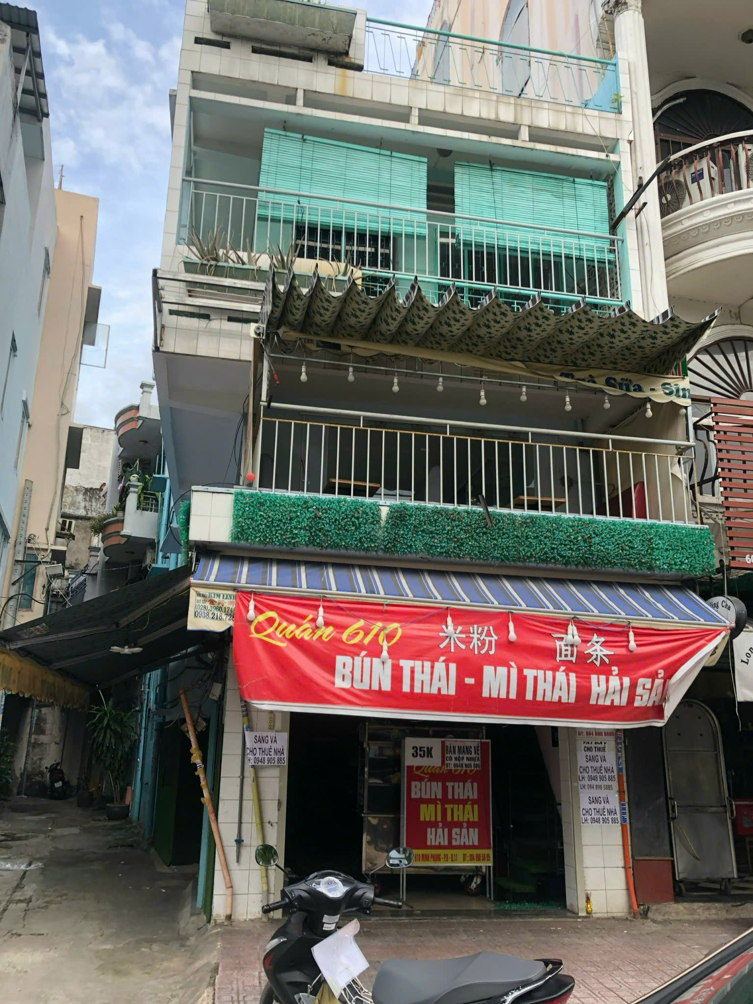  Bán nhà mặt tiền đường Minh Phụng, P.9, Q.11. Diện tích 4.5m x 13m, giá 20 tỷ. 