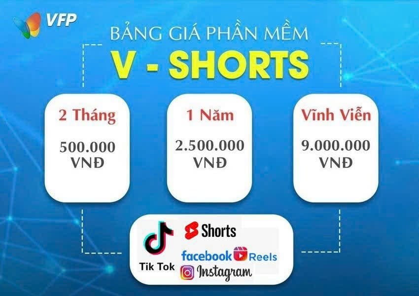  Phần Mềm đăng nhóm Facebook Vshorts 