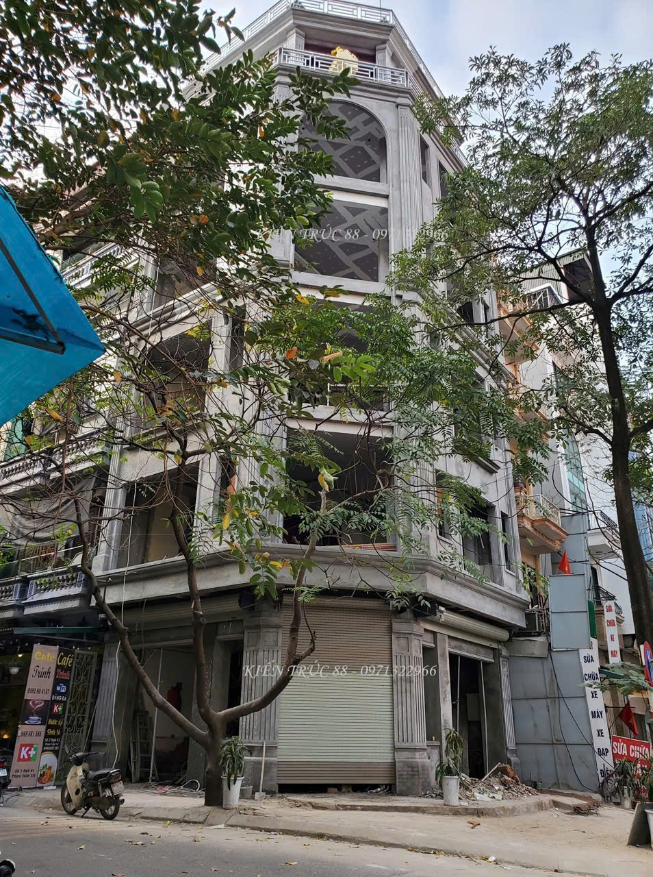  287 m2, mặt phố Thái Hà Đống Đa 8T ,mặt tiền khủng 1 x tỷ 
