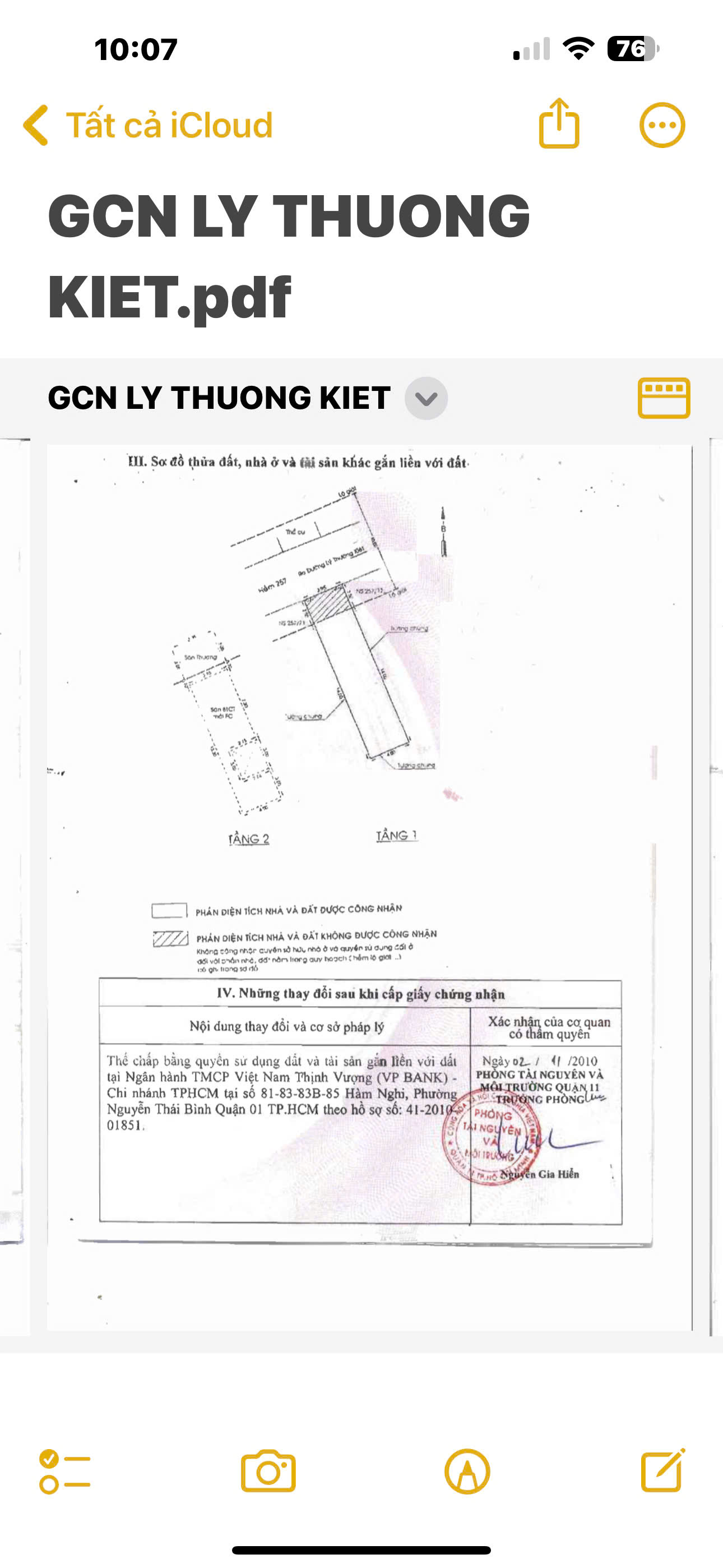  BÁN NHÀ 1 TRỆT 1 LẦU 55,7M2, 2PN, DÒNG TIỀN 18TR/THÁNG HẺM 6M TẠI Đ.LÝ THƯỜNG KIỆT, P.15, Q.11 