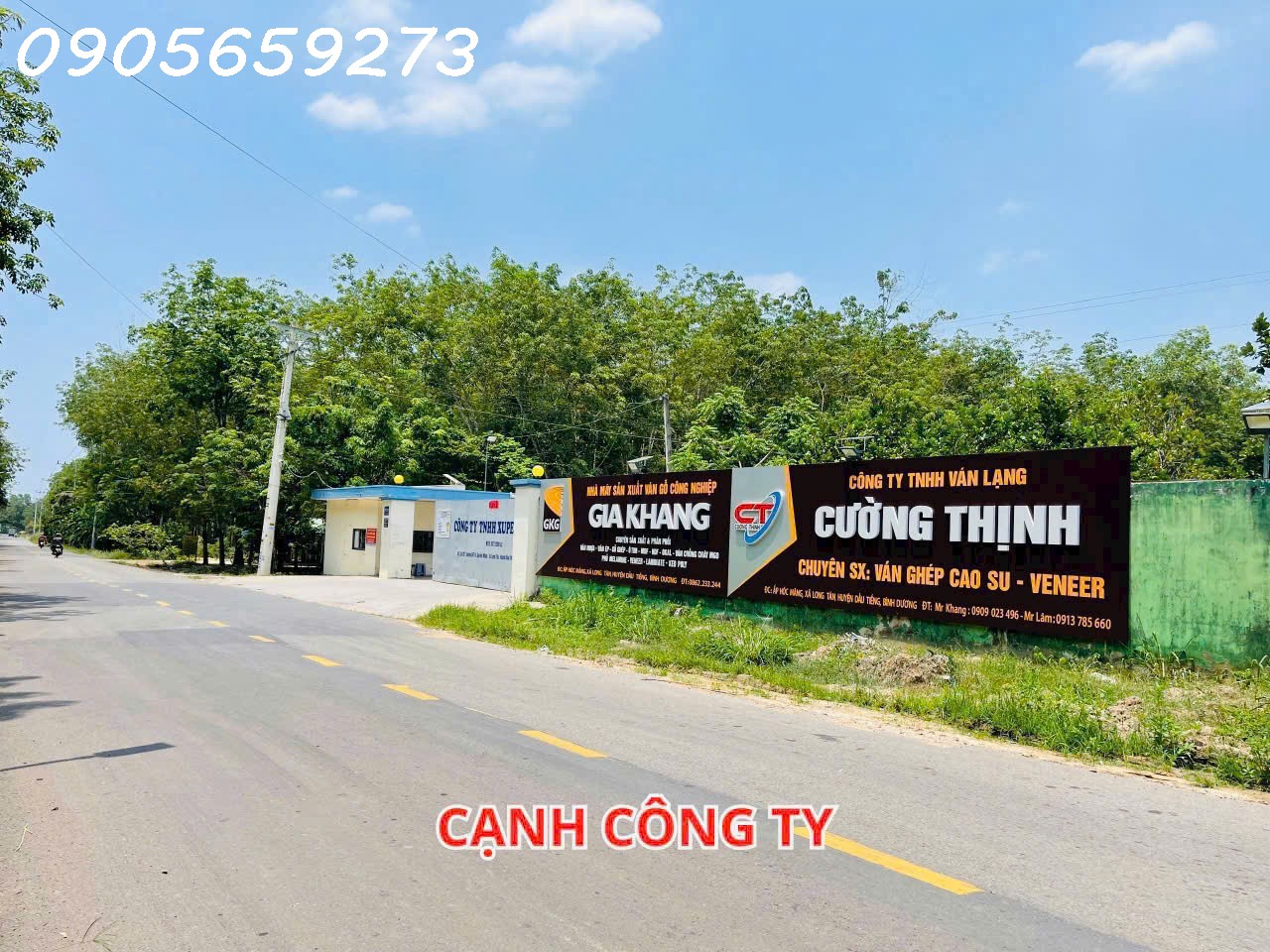 Bán đất sát KCN Long Tân, Bình Dương, 620 triệu, 212.3m2, đường nhựa dân cư hiện hữu 