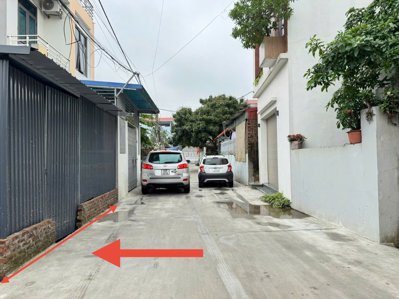  Bán 100m đất tặng nhà C4 thôn Lâm Hộ, Thanh Lâm, Mê Linh. Hai mặt thoáng trước – sau 