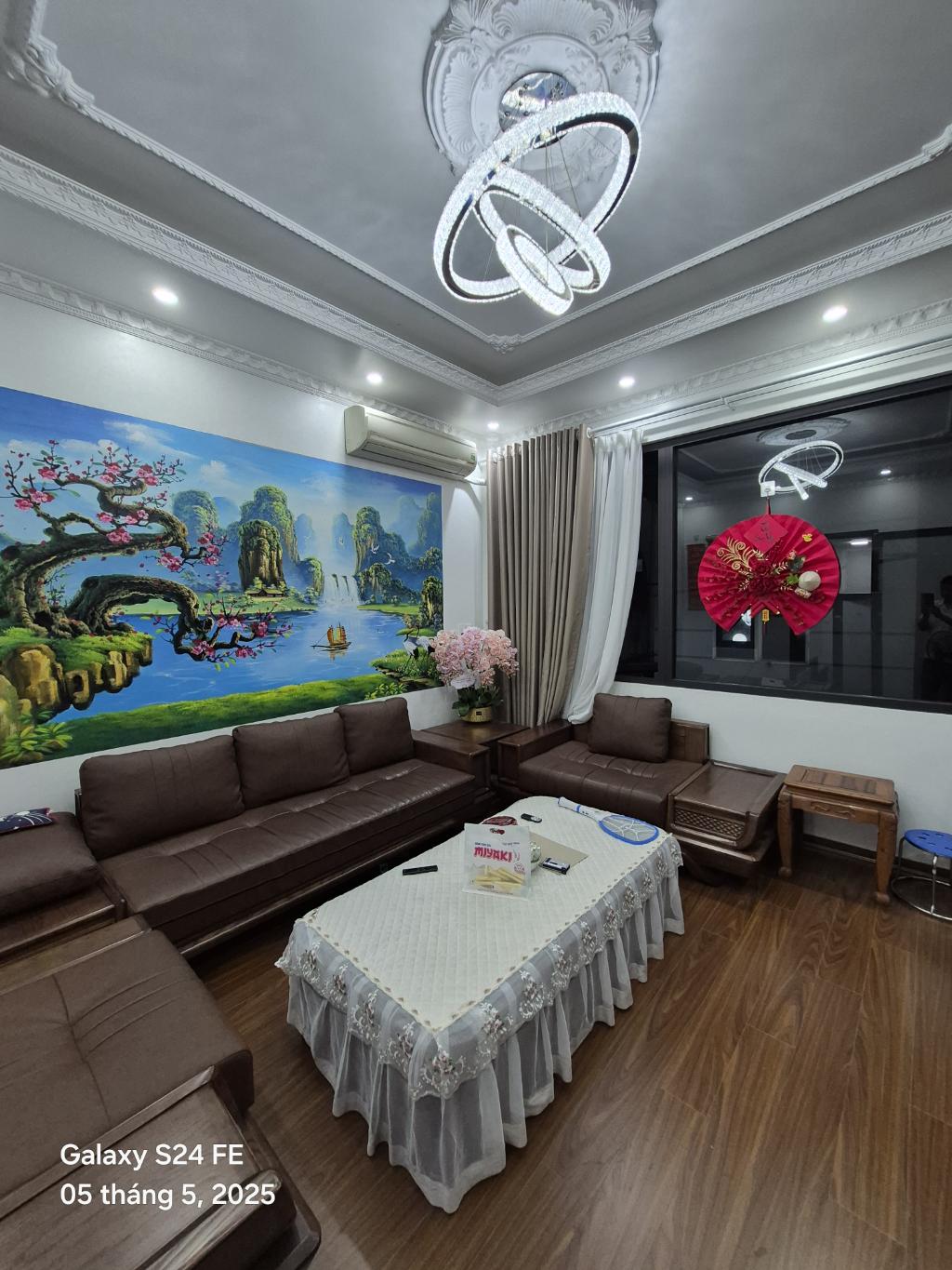  BÁN NHÀ ĐẸP KHƯƠNG TRUNG-NGÃ TƯ SỞ-5 TẦNG-4PN GẦN Ô TÔ GIÁ 6,66 TỶ 