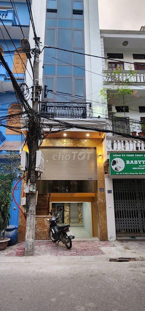  CHO THUÊ NHÀ 1 HẦM+7 TẦNG, CÓ THÁNG MÁY, 55M2- SỐ 11 NGÕ 6 MẠC THÁI TỔ, P.YÊN HÒA, CẦU GIẤY 