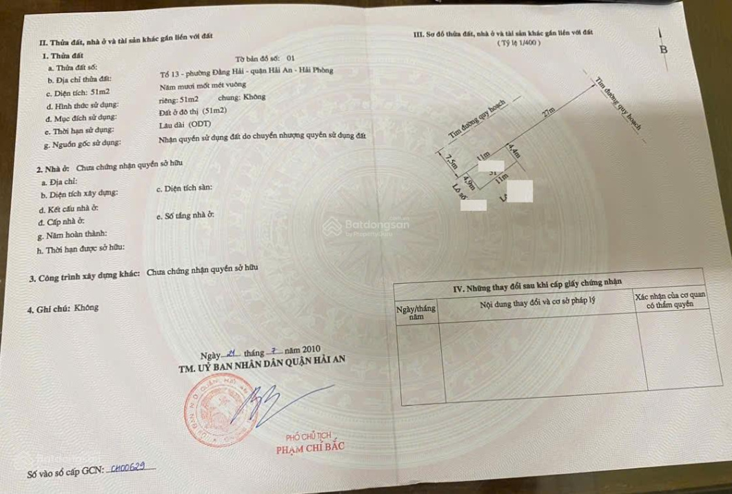  Chính chủ gửi bán Lô Góc Siêu Đỉnh tuyến 2 Lê Hồng Phong, đường siêu rộng 54 m 