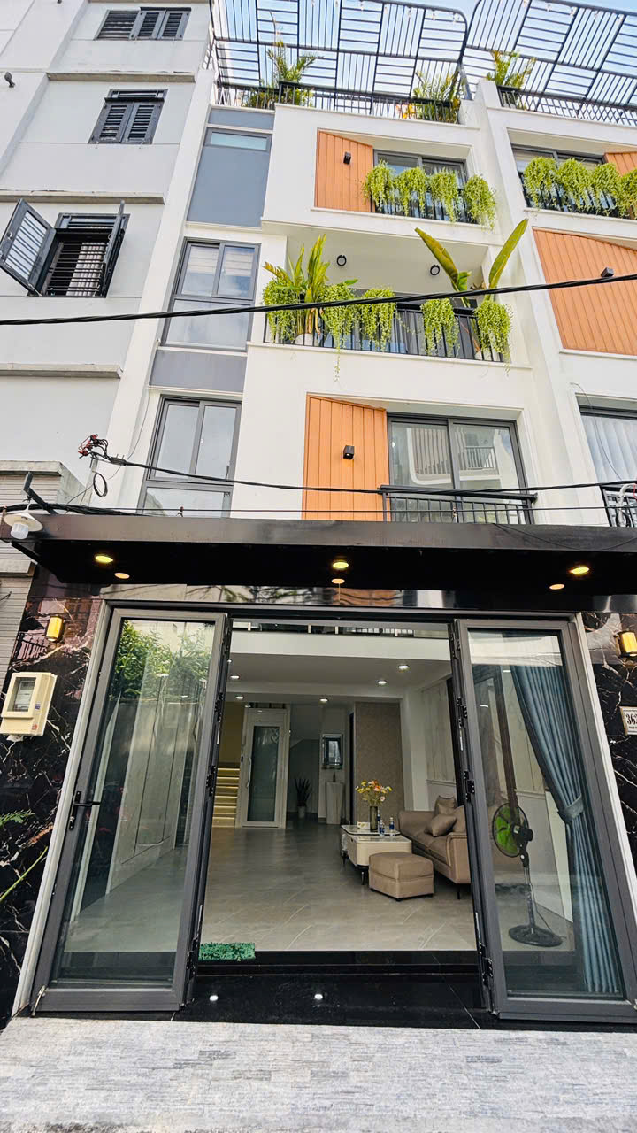 BÁN NHÀ GÒ VẤP THANG MÁY GIÁ 7TỶ2 5TẦNG Ô TÔ VÀO NHÀ MẶT TIỀN 5M NGAY EMART PHAN HUY ÍCH 