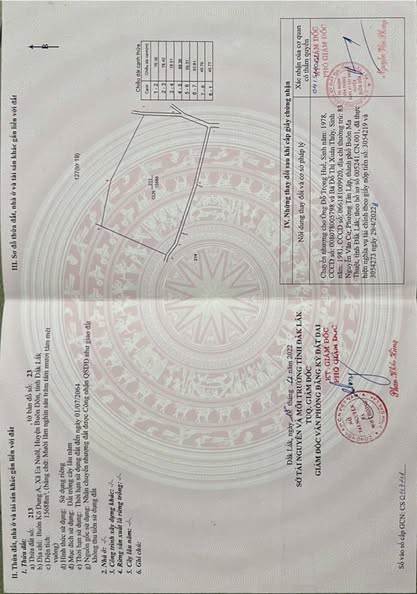  SIÊU HOT – CHỈ 125 TRIỆU / 1000M2- CÁCH TRUNG TÂM BUÔN MÊ THUỘC 9km 