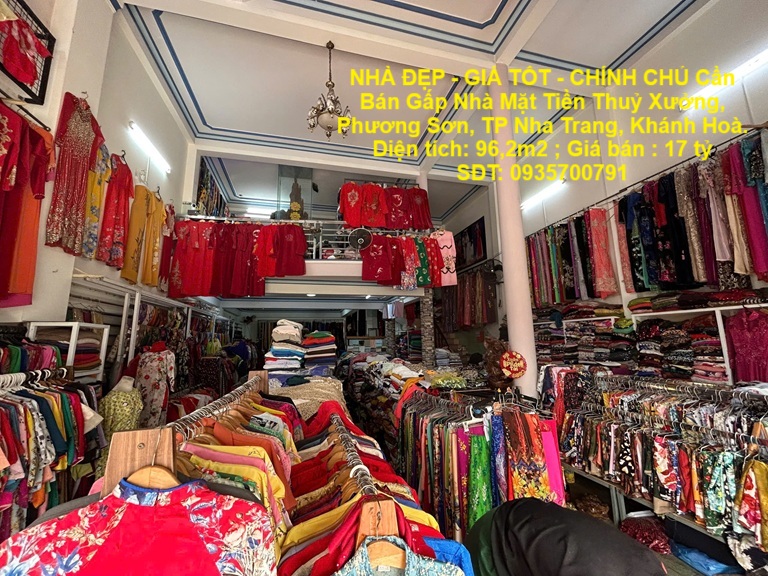  NHÀ ĐẸP - GIÁ TỐT - CHÍNH CHỦ Cần Bán Gấp Nhà Mặt Tiền Thuỷ Xưởng, Phương Sơn, TP Nha Trang, Khánh Hoà. 
