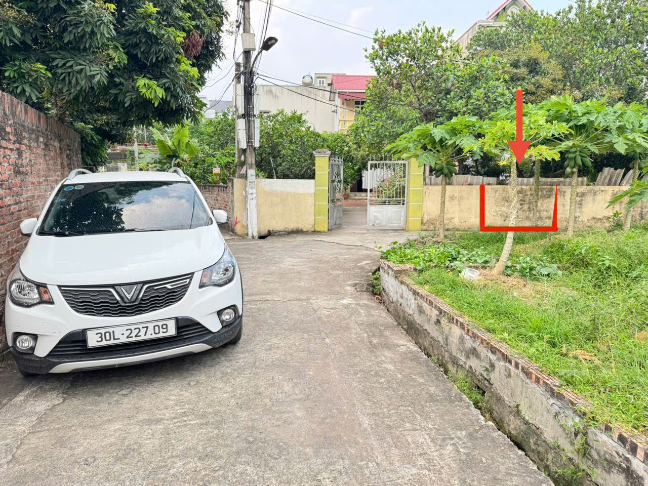  Đất đẹp Do Hạ, Tiền Phong, Mê Linh. Ô tô đỗ, gần quốc lộ 23, công ty ô tô Vinaxuki 