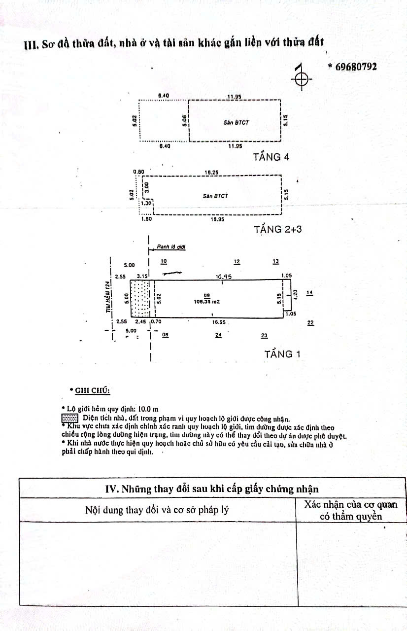  BÁN NHÀ HẺM XE HƠI CỘNG HÒA – TÂN BÌNH – NGANG 5M, 3 LẦU 