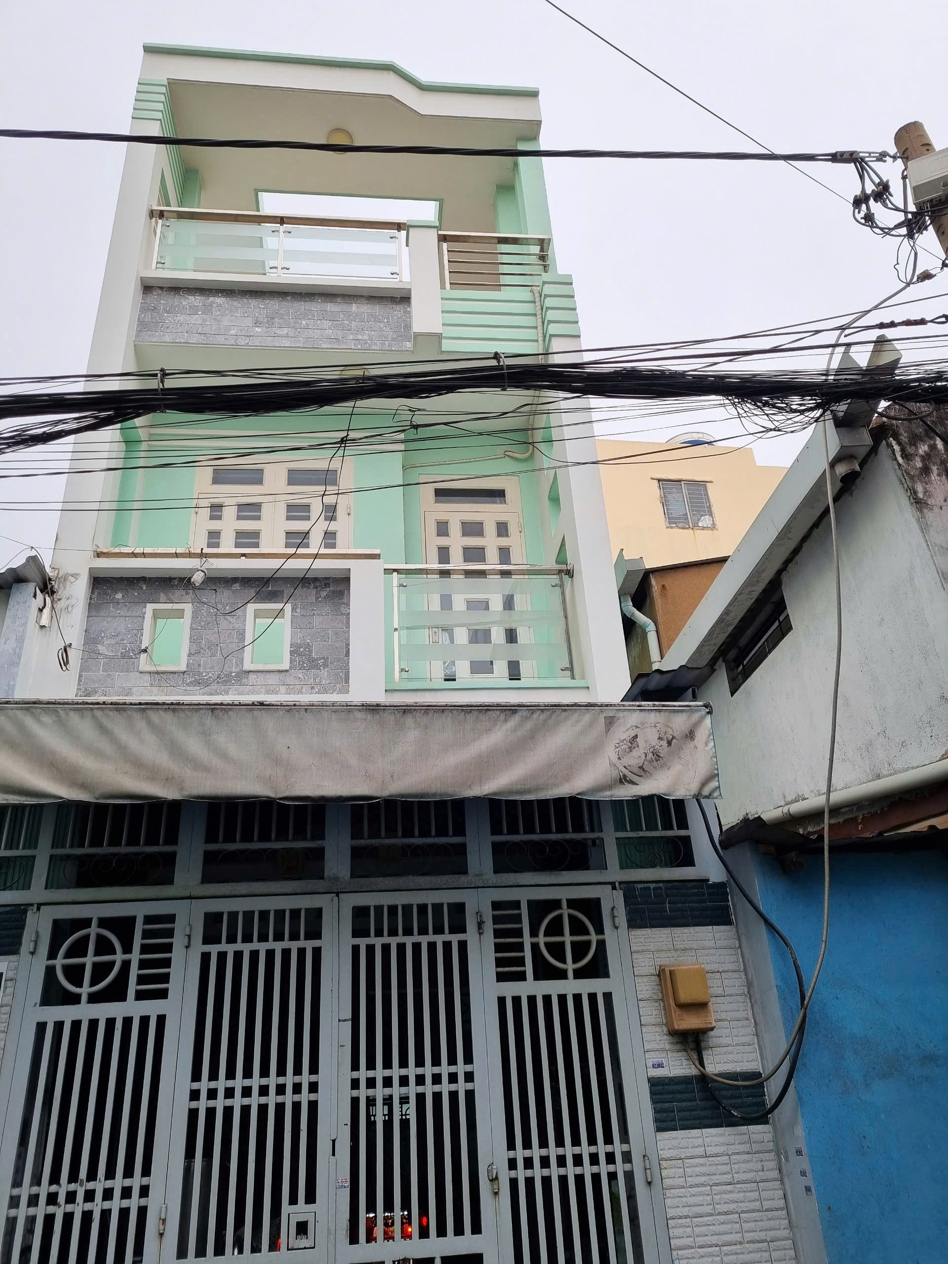  BÁN NHÀ HẺM 5M – 307/4 PHAN VĂN KHỎE, QUẬN 6 