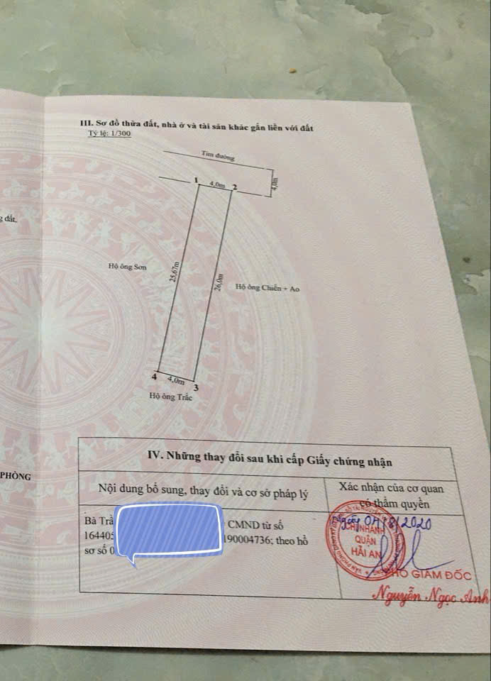  Chính chủ bán lô Đất 100m mặt đường Cát Khê - Tràng Cát- Hải  An 