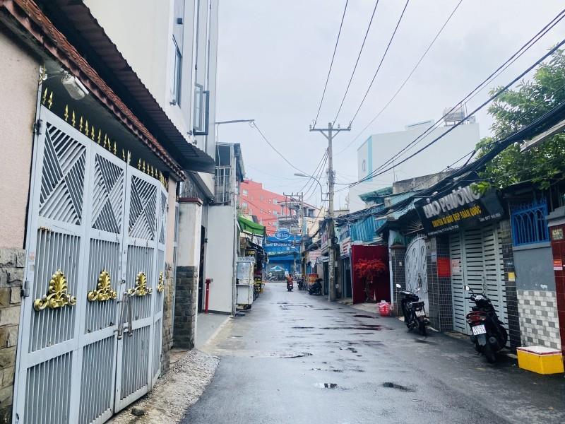  MẶT TIỀN KINH DOANH HẺM KẾ BÊN CHỢ HẠNH ĐÔNG TÂY ĐƯỜNG QUANG TRUNG P11 GÒ VẤP DT 132M2 NHỈNH 12 TỶ 