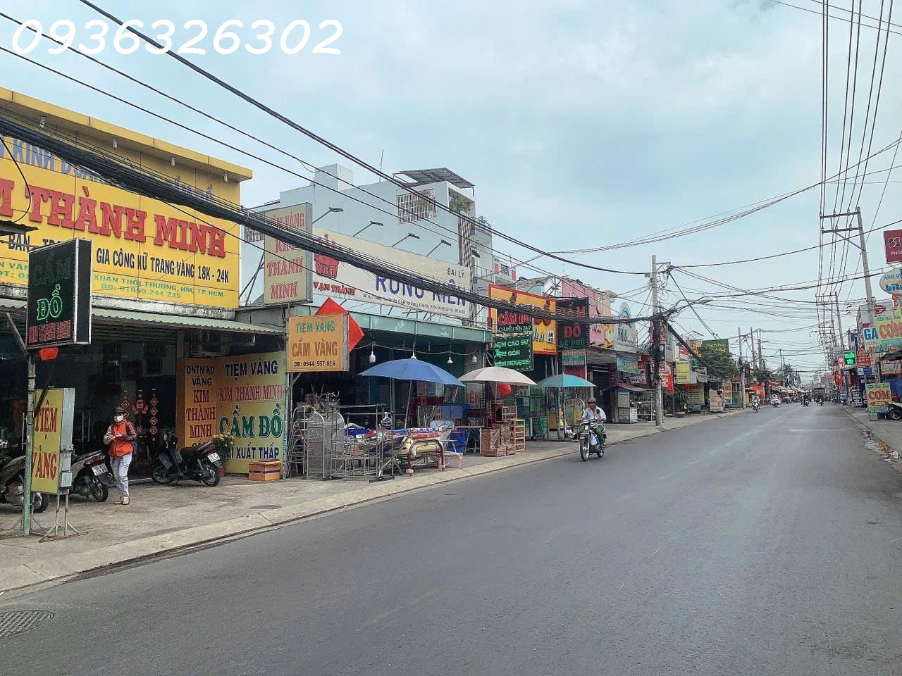  Nhà Mặt Tiền Phan Văn Hớn Hóc Môn 456m2 ngang Khủng 8m 