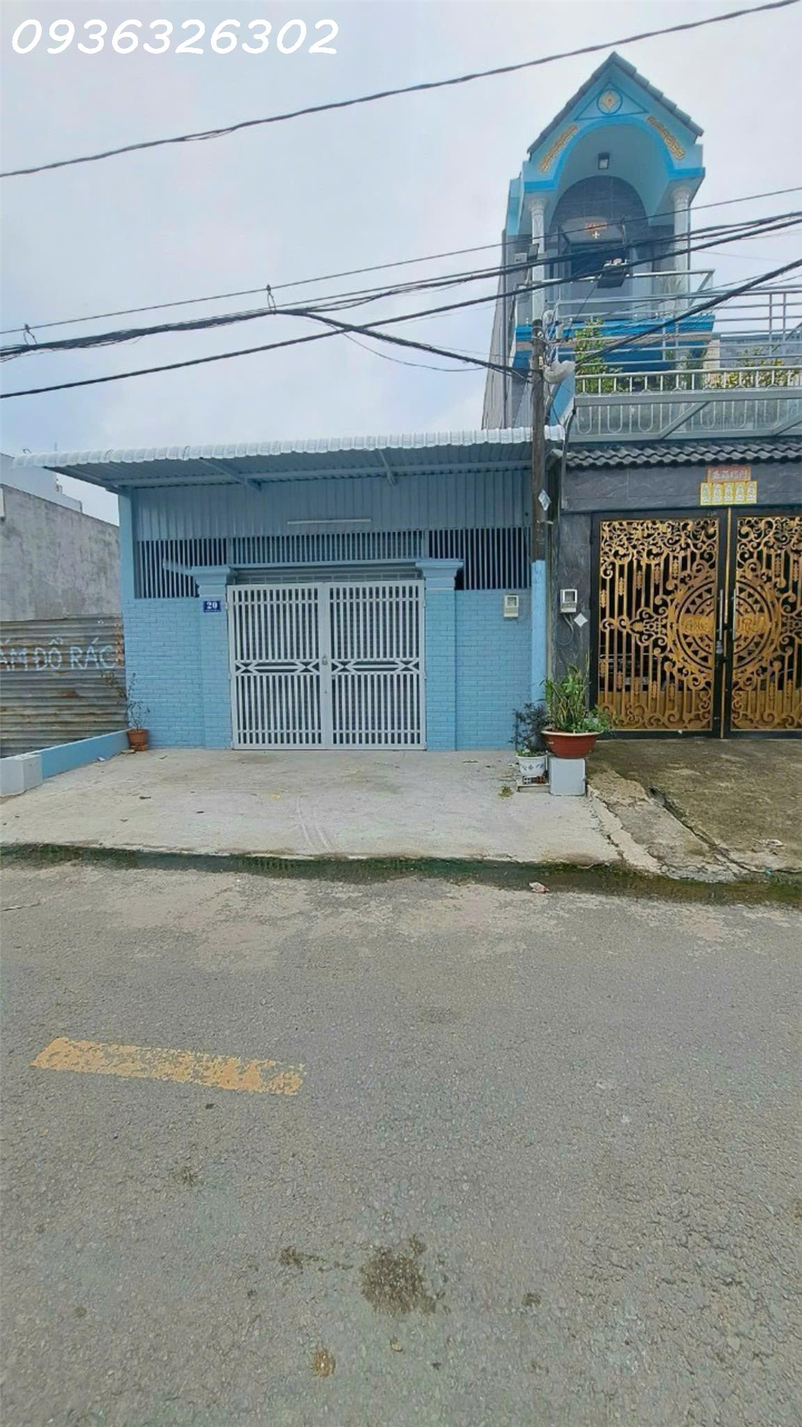  Nhà Mặt Tiền Nhựa Tân Hiệp Hóc môn 110m2 Ngang 6m 