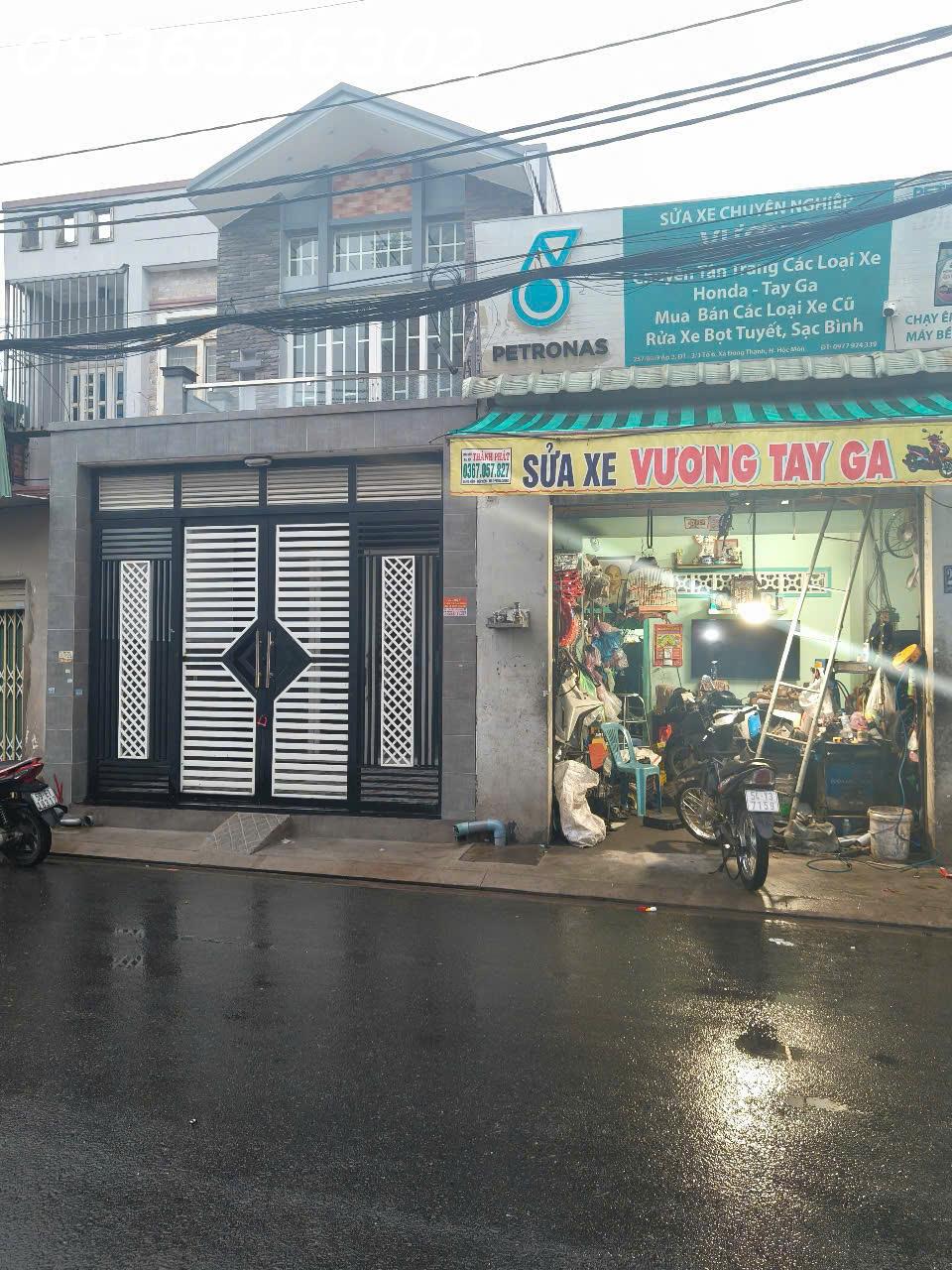  Nhà Mặt Tiền Đông Thạnh 3 - 3 Hóc môn 68m2 2 Tầng 