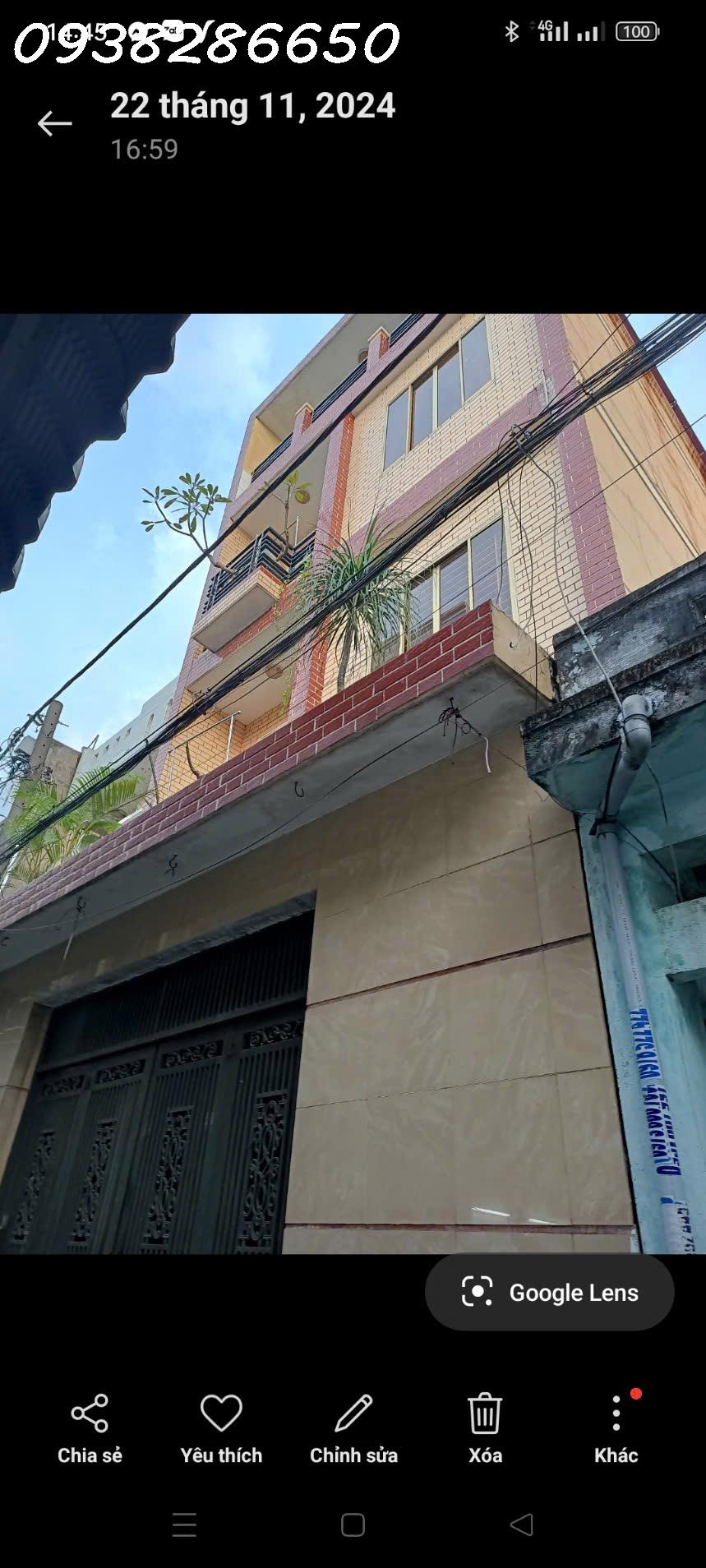  Quận 12 Nhà 3 Tầng Đúc Kiên Cố Ngang Hiếm , Giảm Chào Giá Tốt Chỉ Còn: 5,980 Tỷ TL 