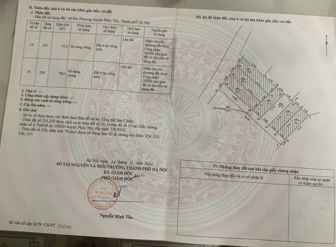  51m Sen Phương, ô tô đỗ cửa. Tc nhỉnh tỷ, sẵn cc 