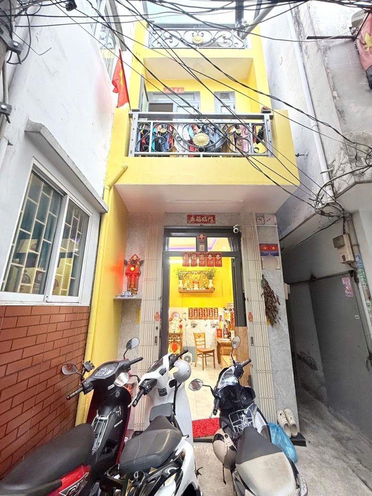  BÁN NHÀ 2 TẦNG - BÀ HOM - VÒNG XOAY PHÚ LÂM - QUẬN 6 - CHỈ 2.2 TỈ 
