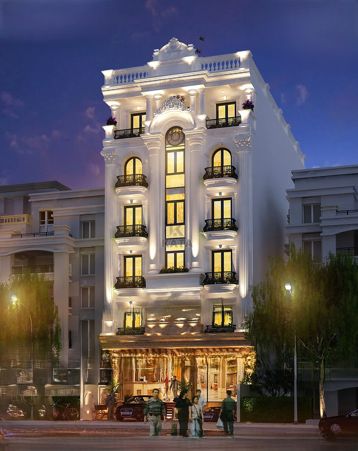  BÁN TÒA NHÀ PHỐ ĐỖ QUANG, CẦU GIẤY - 100M x 9T CÓ HẦM - MT 8M - Ô TÔ TRÁNH - GIÁ 48 TỶ 