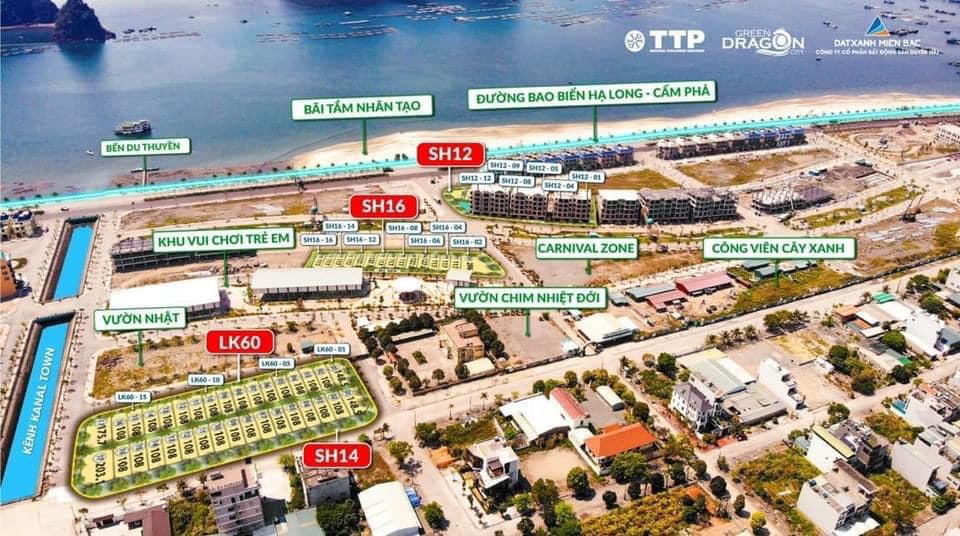  Chính chủ gia đình cần bán mảnh đất dự án Green park DT 80m2 tại Cẩm Phả 