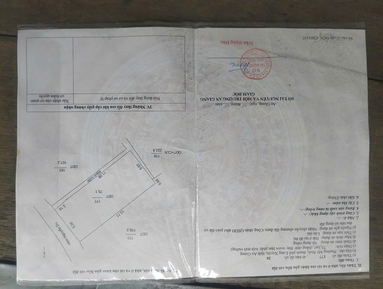  Nhà Chính Chủ - Giá Tốt  - Cần Bán Nhà Sàn Gỗ Tại Đường Nguyễn Du, Mỹ Bình, Long Xuyên, An Giang 