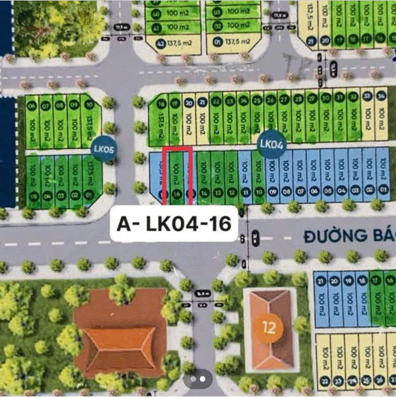  CHÍNH CHỦ GỬI BÁN CĂN A LK04-16 - YÊN BÁI 