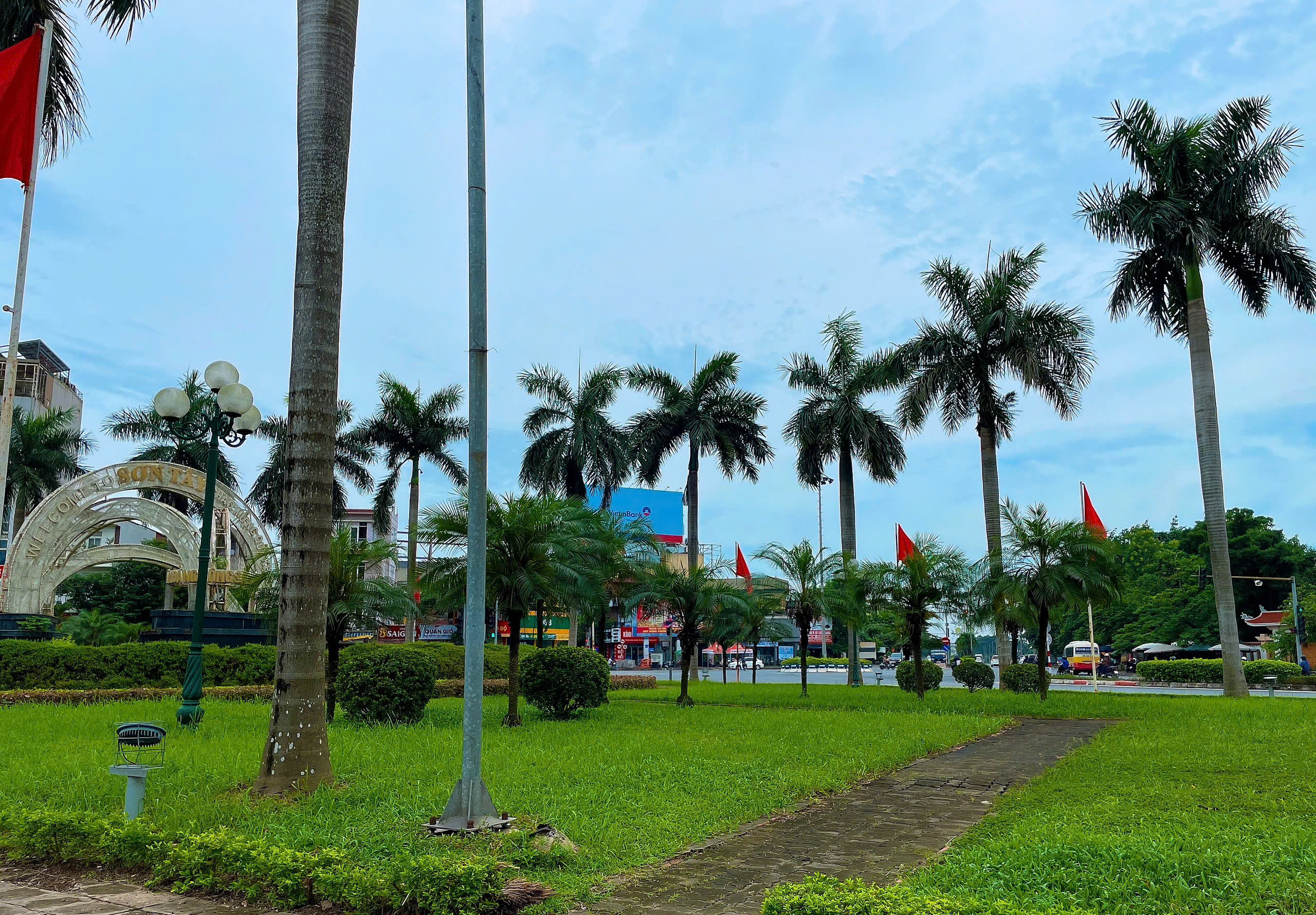  Bán đất 55m2,mặt tiền 5m,Sơn Tây,Hà Nội,lô góc,thông ô tô tải vào đất 