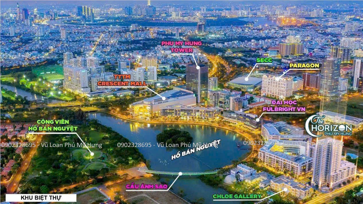  GIỎ HÀNG SHOPHOUSE THE HORIZON HỒ BÁN NGUYỆT PHÚ MỸ HƯNG 