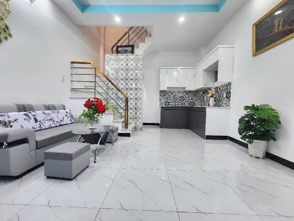  HOT, HÀNG HIẾM, BÁN GẤP NHÀ CĂN GÓC MỚI ĐẸP HƯNG PHÚ [P9, Q8] DT:24M2(4.2 X6M) 3T, 2PN, 3WC CHỈ 4.39 TỶ 