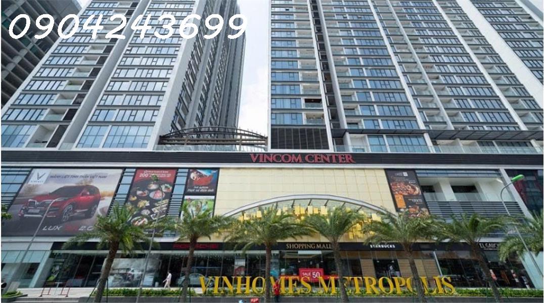  Cho thuê căn hộ studio M3 Metropolis, Diện tích 40m2, chính chủ miễn trung gian môi giới 