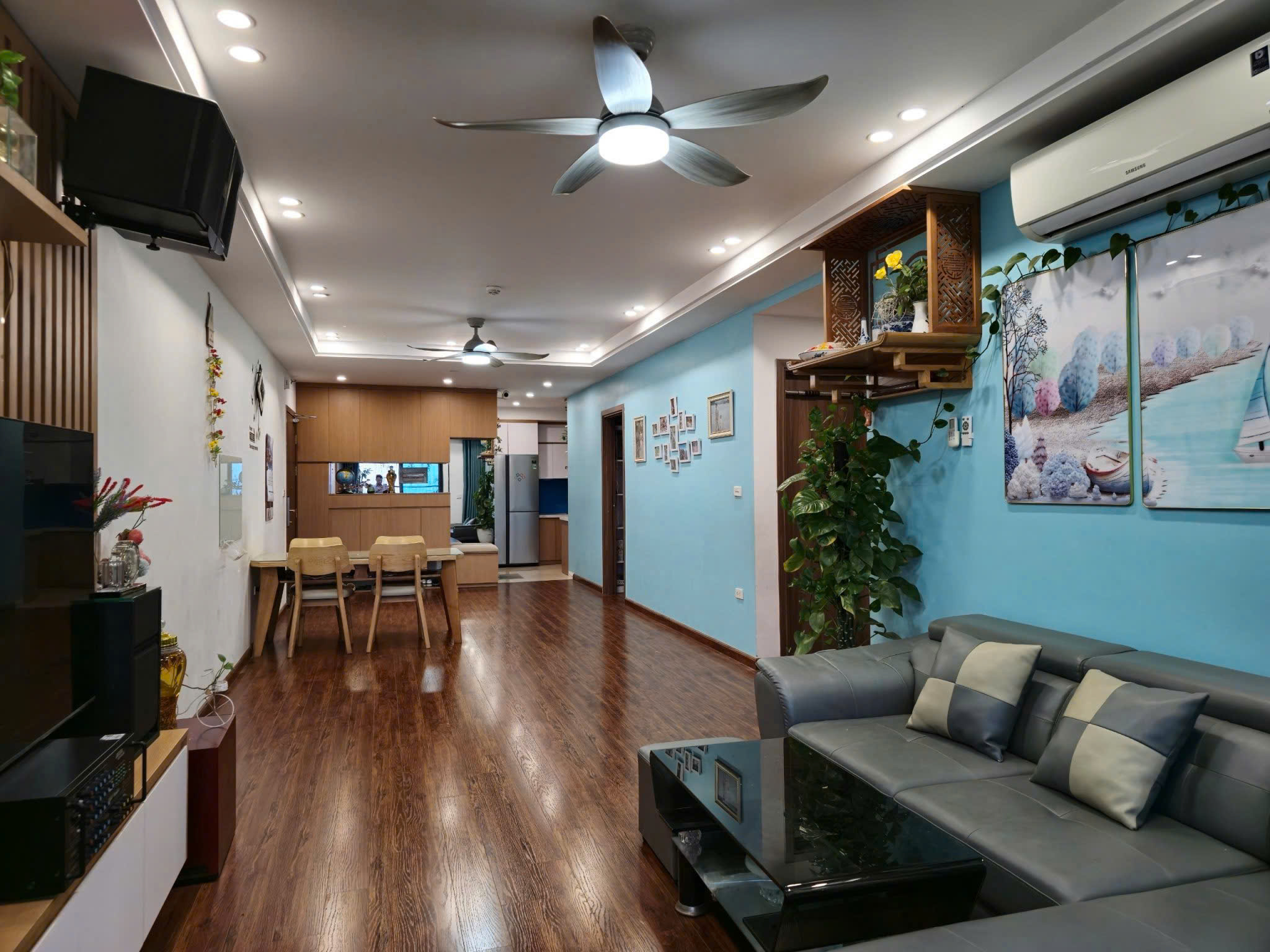  CẦN CHO THUÊ CĂN CC SKY CENTRAL 3 PN FULL ĐỒ (176 Định Công) - ĐẦY ĐỦ TIỆN ÍCH 