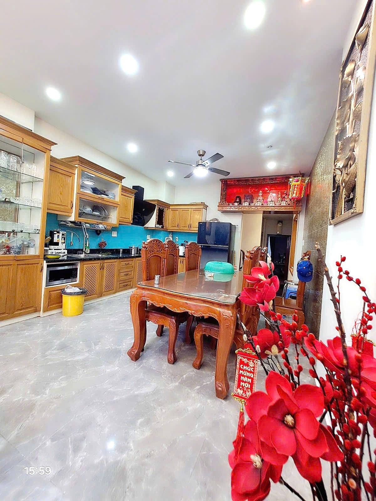 Nhỉnh 7 Tỷ TL!  79M² – 4 Tầng/4pn, HẺM XE TẢI – Ô TÔ NGỦ TRONG NHÀ – Ngay CV Làng Hoa! 